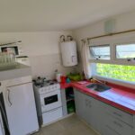 vista de cocina a ventana